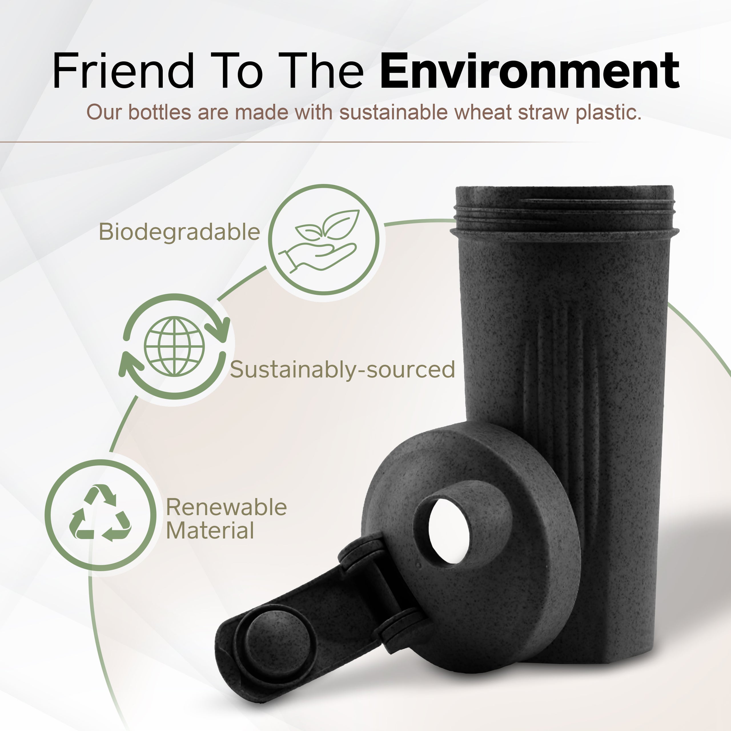 Eco Shaker Bottle – It Comes Naturally